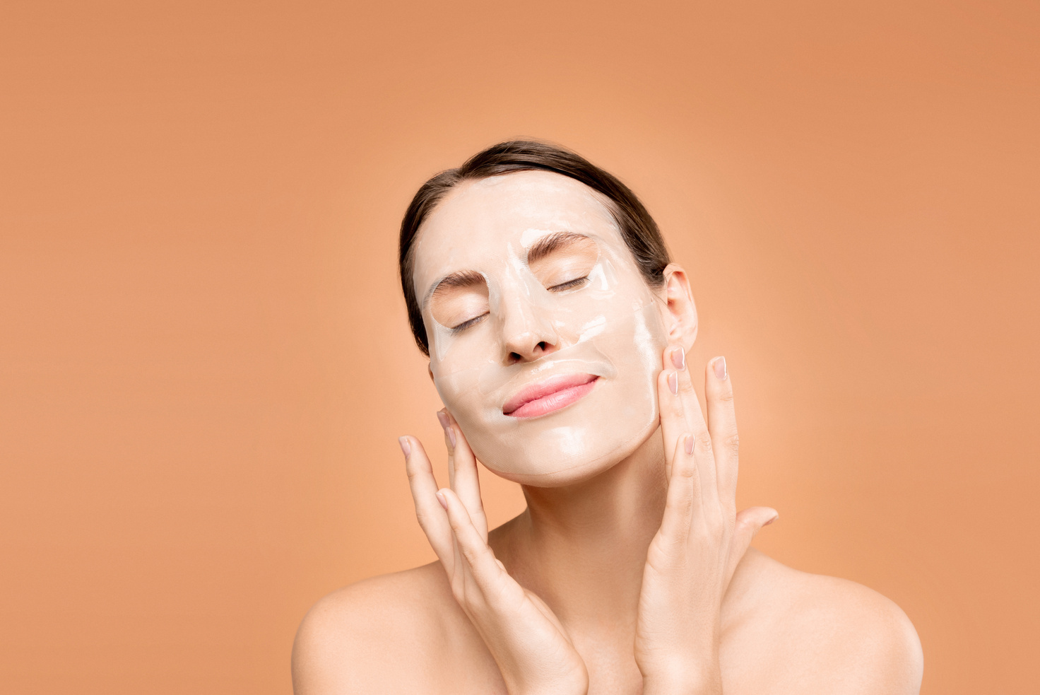 Woman With Facial Mask